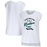 Seattle Kraken WEAR by Erin Andrews Women's Domestic Tank Top White
