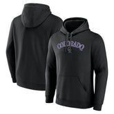Colorado Rockies Series Sweep Pullover Hoodie - Black
