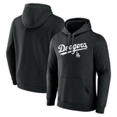 Los Angeles Dodgers Series Sweep Pullover Hoodie - Black