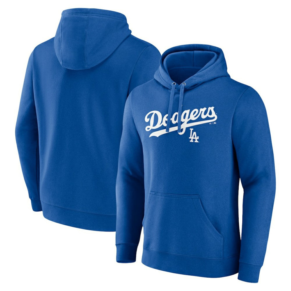 Los Angeles Dodgers Series Sweep Pullover Hoodie - Royal