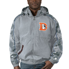 Denver Broncos Starter Thursday Night Gridiron Throwback Full-Zip Jacket - Gray cheap