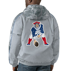 New England Patriots Starter Thursday Night Gridiron Throwback Full-Zip Jacket - Gray online