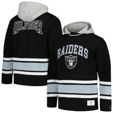 Las Vegas Raiders Tommy Hilfiger Ivan Fashion Pullover Hoodie - Black online