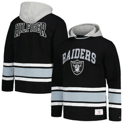 Las Vegas Raiders Tommy Hilfiger Ivan Fashion Pullover Hoodie - Black online