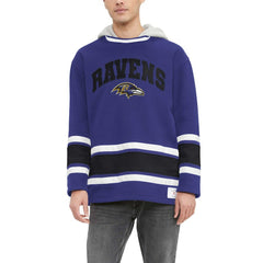 Baltimore Ravens Tommy Hilfiger Ivan Fashion Pullover Hoodie - Purple on sale