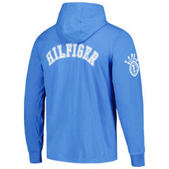 Los Angeles Chargers Tommy Hilfiger Morgan Long Sleeve Hoodie T-Shirt - Powder Blue for sale
