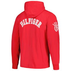 Kansas City Chiefs Tommy Hilfiger Morgan Long Sleeve Hoodie T-Shirt - Red sale