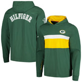 Green Bay Packers Tommy Hilfiger Morgan Long Sleeve Hoodie T-Shirt - Green online