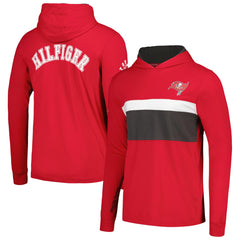 Tampa Bay Buccaneers Tommy Hilfiger Morgan Long Sleeve Hoodie T-Shirt - Red outlet