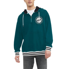 Philadelphia Eagles Tommy Hilfiger Midnight Aaron Quarter-Zip Hoodie - Green outlet