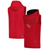 Arizona Cardinals MSX by Michael Strahan Marathon Sleeveless Pullover Hoodie - Cardinal for sale