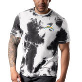 Los Angeles Chargers MSX by Michael Strahan Freestyle Tie-Dye T-Shirt - Black discount