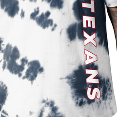 Houston Texans MSX by Michael Strahan Freestyle Tie-Dye T-Shirt - Navy cheap