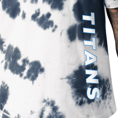 Tennessee Titans MSX by Michael Strahan Freestyle Tie-Dye T-Shirt - Navy online