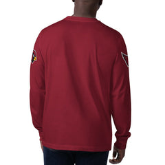 Arizona Cardinals Starter Clutch Hit Long Sleeve T-Shirt - Cardinal sale