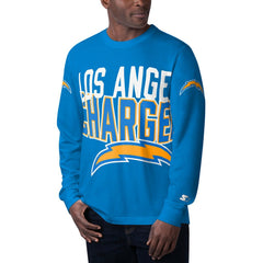 Los Angeles Chargers Starter Clutch Hit Long Sleeve T-Shirt - Powder Blue online