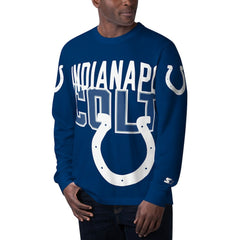 Indianapolis Colts Starter Clutch Hit Long Sleeve T-Shirt - Royal outlet