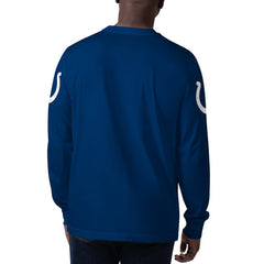 Indianapolis Colts Starter Clutch Hit Long Sleeve T-Shirt - Royal outlet