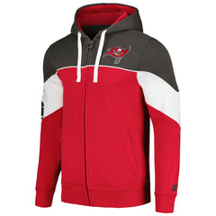 Tampa Bay Buccaneers Starter Running Back Full-Zip Hoodie - Red/Pewter online
