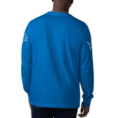 Detroit Lions Starter Clutch Hit Long Sleeve T-Shirt - Blue sale