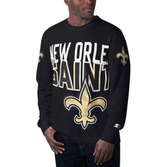 New Orleans Saints Starter Clutch Hit Long Sleeve T-Shirt - Black outlet