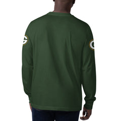 Green Bay Packers Starter Clutch Hit Long Sleeve T-Shirt - Green discount