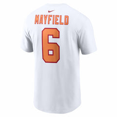 Baker Mayfield '76 Tampa Bay Buccaneers 50th Season Name & Number T-Shirt - White | Nike discount