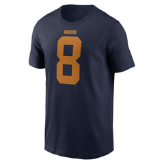 Josh Jacobs Green Bay Packers Player Name & Number T-Shirt - Navy | Nike sale