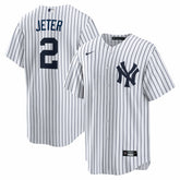 Derek Jeter New York Yankees Home Retired Player Replica Jersey - White | Nike