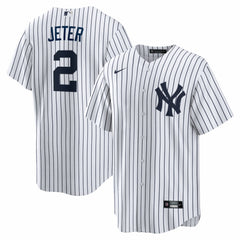Derek Jeter New York Yankees Home Retired Player Replica Jersey - White | Nike