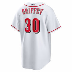 Ken Griffey Jr. Cincinnati Reds Home Retired Player Replica Jersey - White | Nike