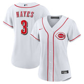 Ke'Bryan Hayes Cincinnati Reds Women's Home Replica Jersey - White | Nike