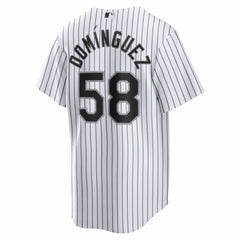 Seranthony Domínguez Chicago White Sox Home Replica Jersey - White | Nike