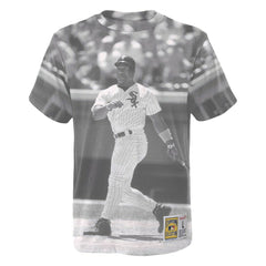 Bo Jackson Chicago White Sox Youth Sublimated Player T-Shirt - White | Mitchell & Ness