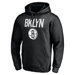 Brooklyn Nets Hometown Collection Post Up Pullover Hoodie - Black online