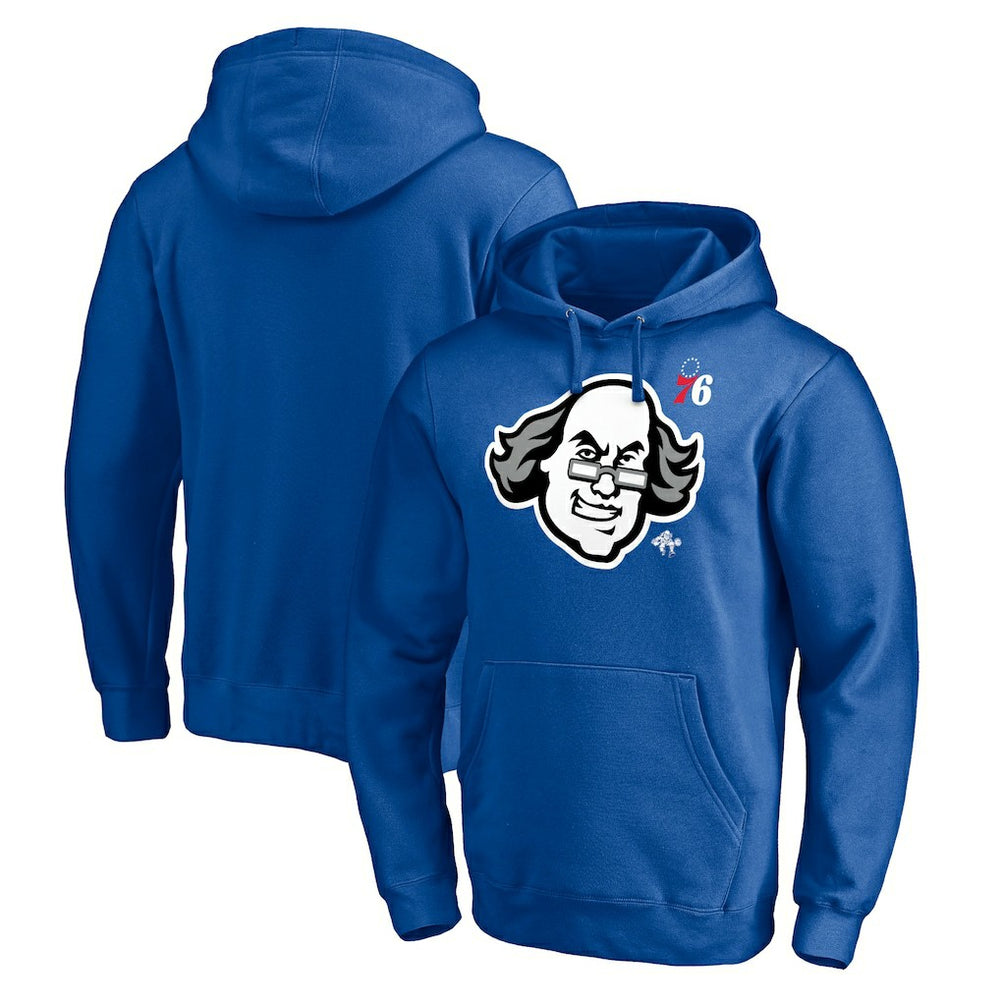 Philadelphia 76ers Hometown Collection Post Up Pullover Hoodie sale - Royal for sale