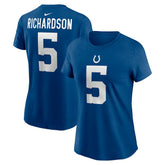 Anthony Richardson Indianapolis Colts Women's Player Name & Number T-Shirt - Royal | Nike on sale