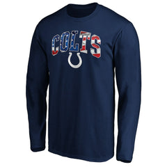 Indianapolis Colts Banner Wave Long Sleeve T-Shirt - Navy sale