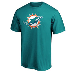 Miami Dolphins Primary Logo T-Shirt - Aqua sale