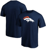 Denver Broncos Primary Logo T-Shirt - Navy sale