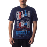 Buffalo Bills The Wild Collective Unisex Tour Band T-Shirt - Navy discount