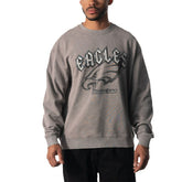 Philadelphia Eagles The Wild Collective Unisex Distressed Pullover Sweatshirt - Gray discount