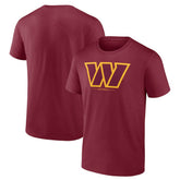 Washington Commanders Team Lockup T-Shirt - Burgundy for sale