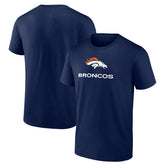 Denver Broncos Team Lockup T-Shirt - Navy discount