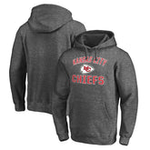 Kansas City Chiefs Victory Arch Pullover Hoodie - Charcoal cheap