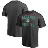 Miami Dolphins Victory Arch T-Shirt - Heather Charcoal outlet