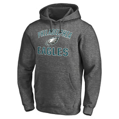 Philadelphia Eagles Victory Arch Pullover Hoodie - Charcoal sale