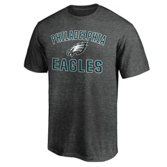 Philadelphia Eagles Victory Arch T-Shirt - Heather Charcoal for sale