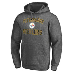 Pittsburgh Steelers Victory Arch Pullover Hoodie - Charcoal cheap
