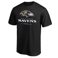 Baltimore Ravens Team Lockup T-Shirt - Black sale